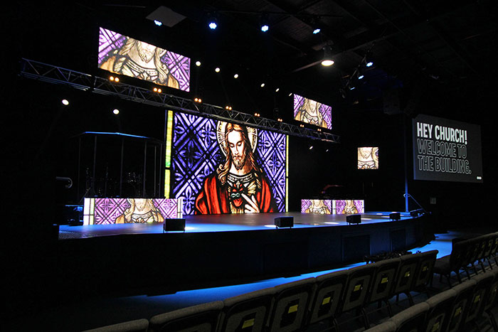 New VuePix Digital Visual Platform for Glow Church